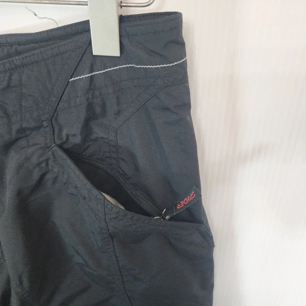 Spyder Team Venom Ski Snowboard Pants Kids Youth Size 20 Black Insulated Nylon‎